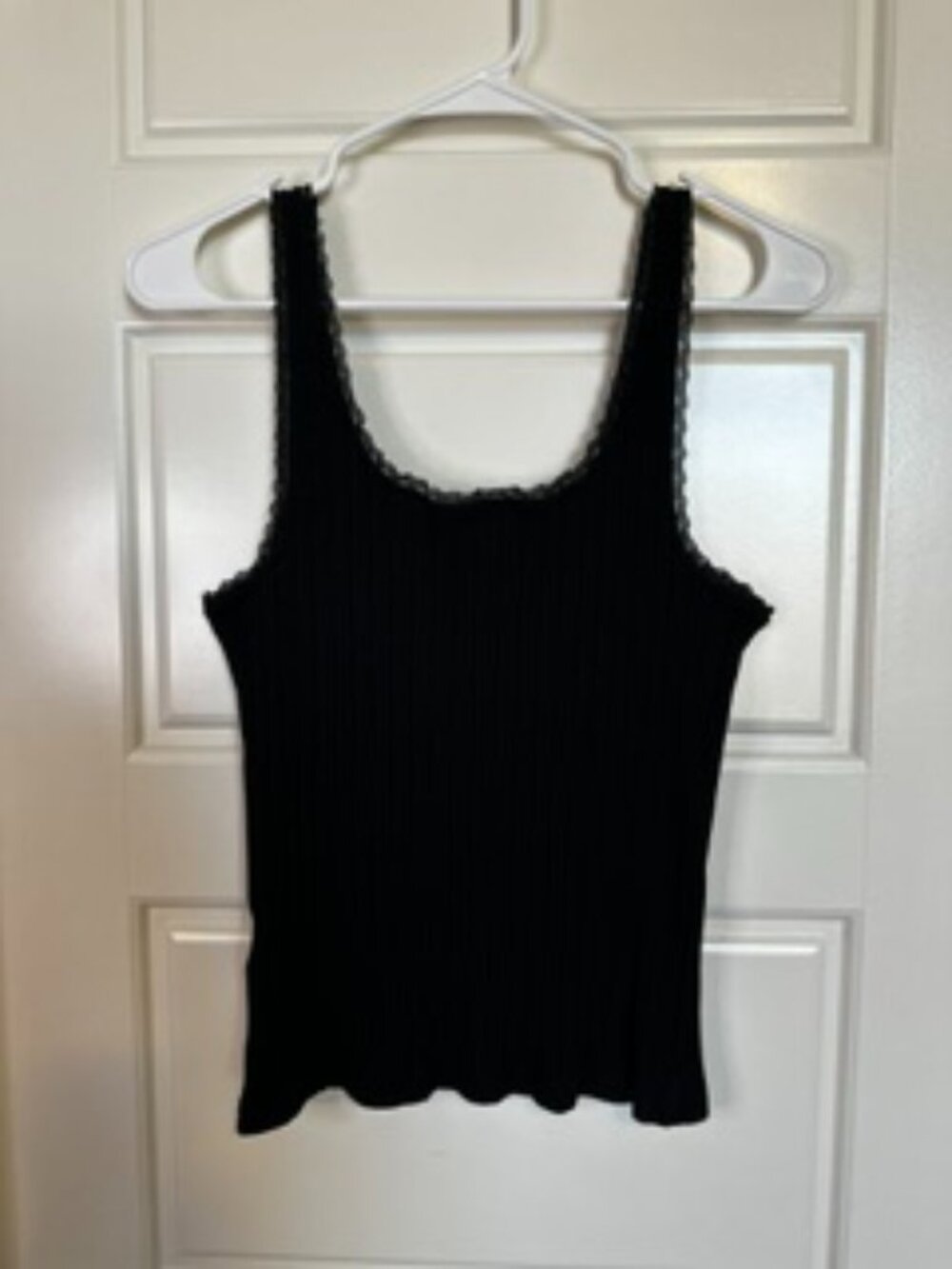 J. Crew Tank Top w/ Lace Trim